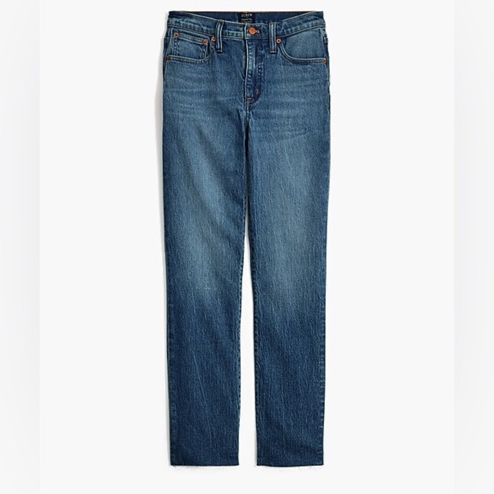 NWT J. Crew Essential straight jean in all-day stretch | 27